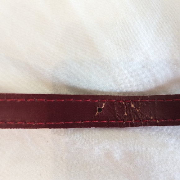 Italian Leather Clutch with Strap - Picture 2 of 7